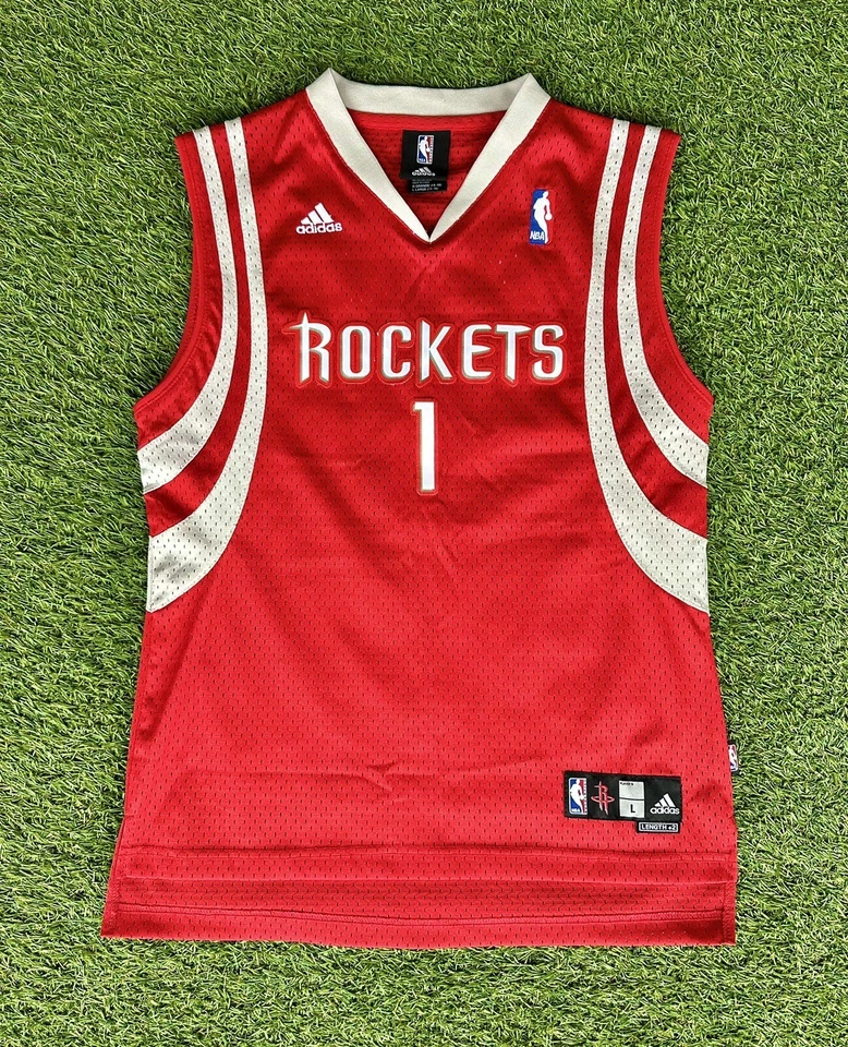 Футболка Adidas молодежная Tracy McGrady Houston Rockets большой размер - Изображение 1 из 4