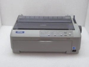 Epson LQ-590 Impact Dot Matrix Printer { For Parts/Not Working } - Picture 1 of 11