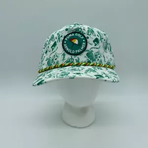 Puma Golf X-API Tech Arnold Palmer Rope Snapback Hat Cap Summer Green Adjustable - Picture 1 of 6