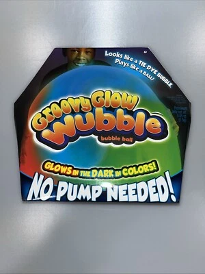 Groovy Glow Wubble Bubble Ball Glows in the Dark - Image 1 of 3