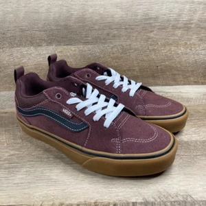 VANS Filmore Suede Mesh Chocolate/Gum Sneakers Shoes Mens Sz 7.5 Womens Sz 9 NEW - Picture 1 of 9