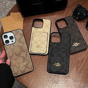 Luxury PU Leather Wallet Phone Case Cover For iPhone 15Pro Max/14 Plus 13/12/11
