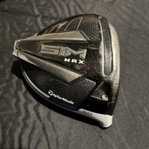 Taylormade SIM MAX 9.0 Degree Driver Head Only Right Handed Golf 1-Wood - Picture 1 of 9