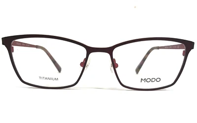 MODO Eyeglasses Frames MODEL 4222 DBURG Dark Burgundy Red Cat Eye 51-16-138 - Image 1 of 4