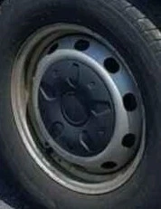 2015-2021 Ford Transit 250 16x6.5 10 furos aro de roda de aço fabricante de equipamento original LKQ - Imagem 1 de 4