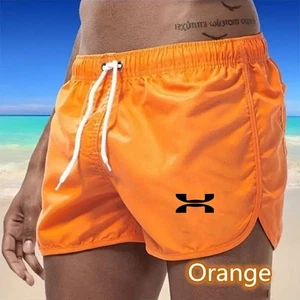 Color: Lavender, Size: XL - Quick drying shorts men's summer thin casual sour an - Picture 1 of 7