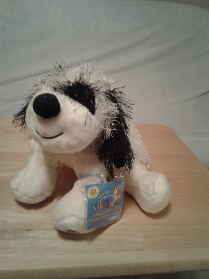 Webkinz Blake & White Cheeky Dog новая с запечатанным ярлыком - Изображение 1 из 1