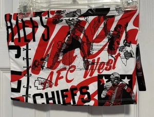 Kansas City Chiefs AFC West Graphic Tube Top Size M - Picture 1 of 4