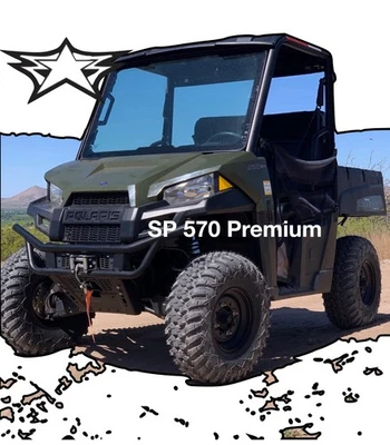 2023 Polaris Ranger SP 570 Premium Midsize, 2.5" Lift Kit, MMA, US, Easy Install - Image 1 of 4