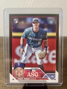 Josh Jung 2023 Topps Update #ASG-14 2023 All-Star Game Black #/299 - Picture 1 of 3