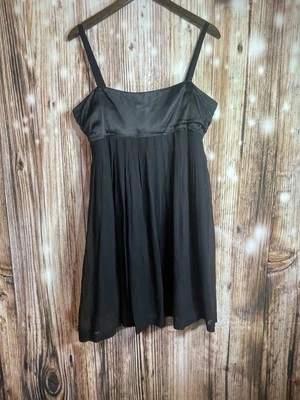 Vestido Arden B Seda Formal Sin Mangas Negro Talla 12 Forro Es Poliéster Foto 1 de 4