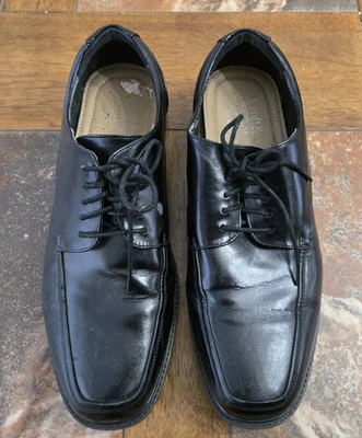 Croft & Barrow туфли мужские 9,5 W черный Craven ортолит Оксфорд шнурует вверх - Изображение 1 из 4