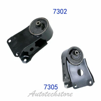 Montaje motor 2 piezas para Nissan Máxima Infiniti I30 M237 7305 7302 Foto 1 de 2