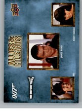 2021 Upper Deck James Bond Villains and Henchmen INSERT Cards Pick From List