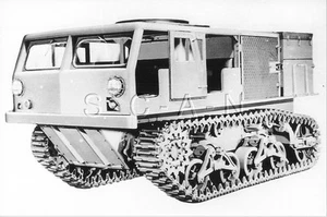1940 (6 x 4) Repro EE. UU. RP - Panzer - Tanque - Tractor de artillería blindado M4 de alta velocidad - Imagen 1 de 2