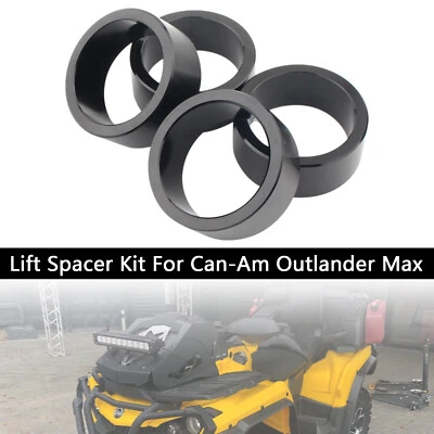 Lift Spacer Kit For Can-Am Outlander Max 1000/1000R/500/570/650/800/850 BLK E6 - Image 1 of 4