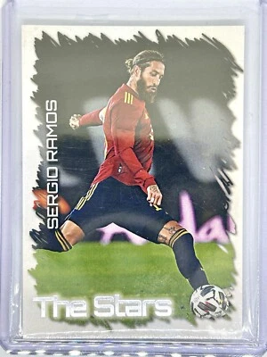 2022 Futera Fans Selection The Stars Silver #11 Sergio Ramos - Spain 05/10 - Image 1 of 2