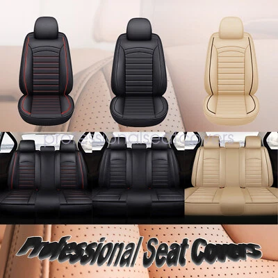 For Subaru Outback 2010-2024 Car 5-Seat Covers Cushion Full Set PU Leather Pad - Image 1 of 4
