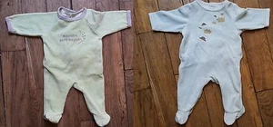 Lote 2 Dors Bien Mono Pijama 1 Mes Vertbaudet Excelente Estado - Imagen 1 de 3