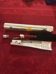 Retro 1951 Tornado Red Pen Rollerball new, in metal tube.  - Picture 1 of 2