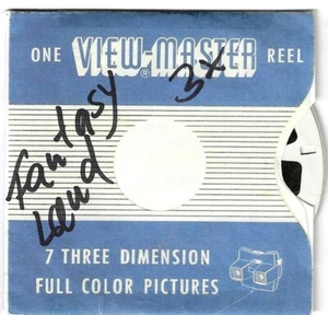 Alte "Drei D" Scheiben 3 Stück - 50ger Jahre, Thema Fantasy, View Master - Bild 1 von 3