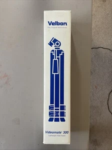 NIB VELBON Videomate 300 Lightweight Aluminum Video Tripod - 57 Inches - Picture 1 of 5