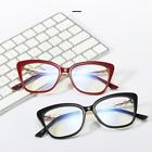 Black New Metal Spectacle Square Frame Anti-Blue Light Eyeglass Frame Full Rim A