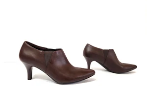 Adiprene by Adidas Rockport Botas de Cuero Marrón Zapatos Para Mujer 8.5 M Nuevo con Banda - Imagen 1 de 18