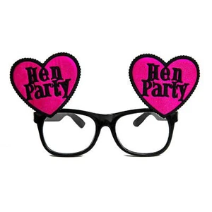 Hen Party Glasses Girls Do Hen Night Bachelorette Fancy Dress Party Accessory X1 - Picture 1 of 8
