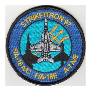 VFA-97 F/A-18A/C F/A-18E A-7A/E TOPPA SPALLA - Foto 1 di 2