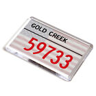 FRIDGE MAGNET - Gold Creek, 59733 - US Zip Code
