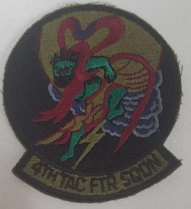 Parche del cuarto escuadrón de combate TAC de la USAF - Imagen 1 de 2