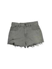 NWT Uniqlo Women Gray Denim Shorts 26W