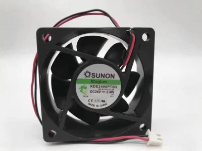 NEW SUNON 6025 KDE2406PTB3 24V 2.4W 6cm inverter DC fan - Image 1 of 3