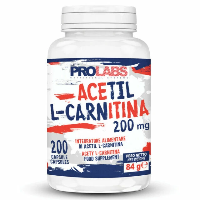 PROLABS Acetil L-Carnitina 200 mg 200 Compresse