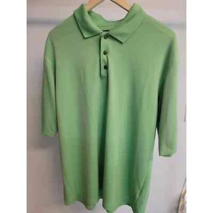 Pebble Beach Performance Green Golf Polo Shirt Men's Size XL - Picture 1 of 7