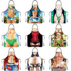 11 Style Aprons Sexy Funny Kitchen For Women Man BBQ Cleaning Cooking Ap*TM