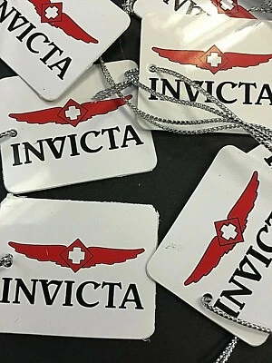 LOT 20 GENUINE INVICTA WATCH ORIGINAL DISPLAY TAG NEW LIQUIDATION SALE FAST SHIP - Image 1 of 4