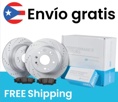 [TRASEROS] Discos de Freno y Pastillas para Kia Soul 2014 - 2016 Foto 1 de 4