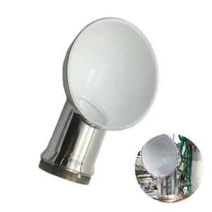 US 3 inch 316 Stainless Steel Round White Cowl Vent For Boat Marine Yacht 1PCS - Foto 1 di 11