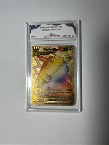 Tarjeta de juego coleccionable Pikachu VMax - Imagen 1 de 3