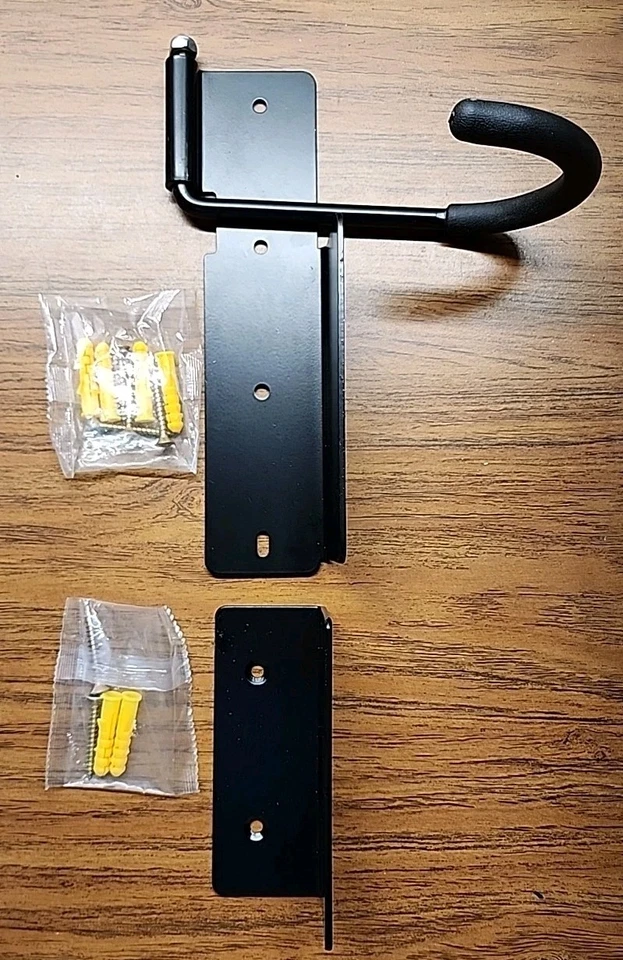 Montaje de Pared Vertical para Bicicleta, Giratorio 90 Grados con Protector de Pared para Neumático Trasero Foto 1 de 1