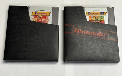 Carrinhos de jogos NES autênticos limpos e testados para pista 1 e 2 com mangas - Imagem 1 de 4