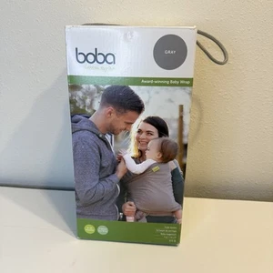 Original Boba Baby Wrap Carrier - Newborn to Toddler Infant Sling (Gray) - Used - Picture 1 of 10