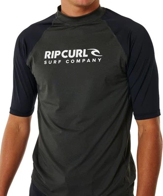 RIP CURL Surf Lycra T-Shirt SHOCK SS Lycra 2025 black marle Wassersport Bademode