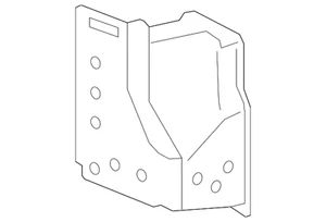Genuine Toyota Spacer 57208-06011 - Picture 1 of 2