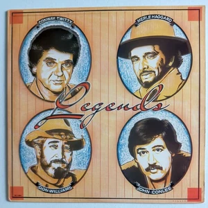 Legends EXC Vinyl LP Merle Haggard, Don Williams, Conway Twitty, John Conlee - Picture 1 of 6