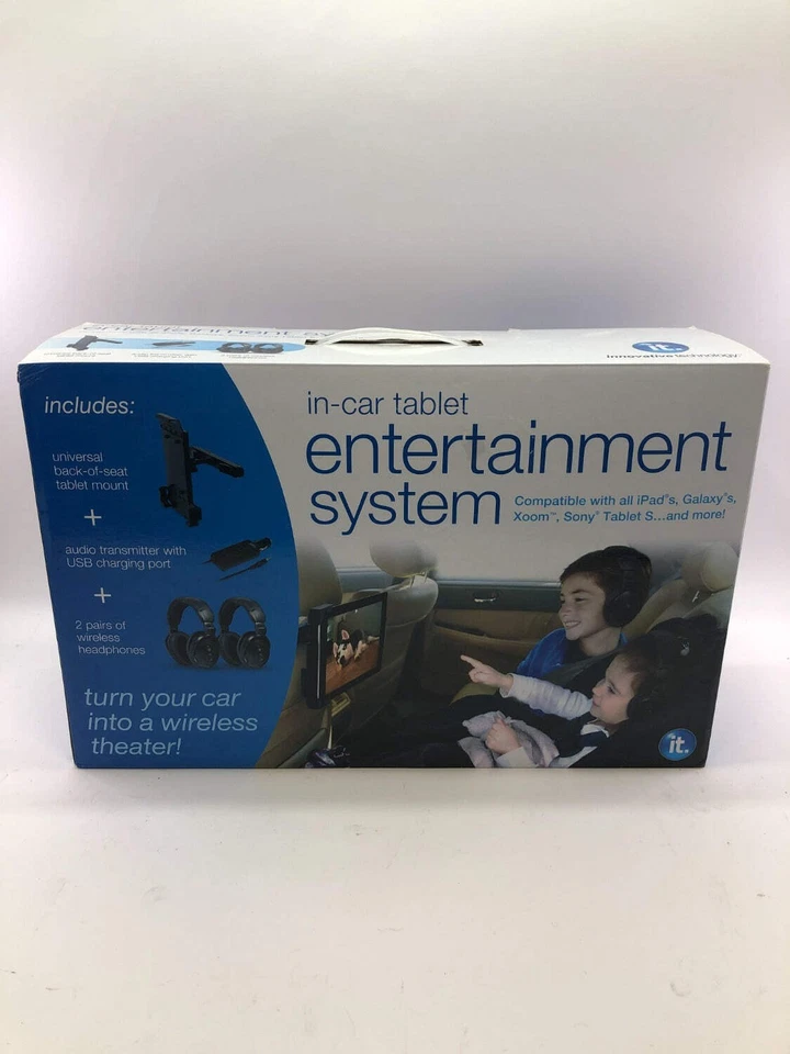 New IT. ITIP-444 In-Car Tablet Entertainment System - Image 1 of 4