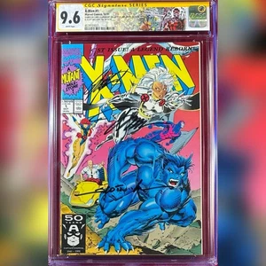 X-MEN #1 CGC 9.6 SS 3X FIRMADO POR JIM LEE CHRIS CLAREMONT SCOTT WILLIAMS - Imagen 1 de 2