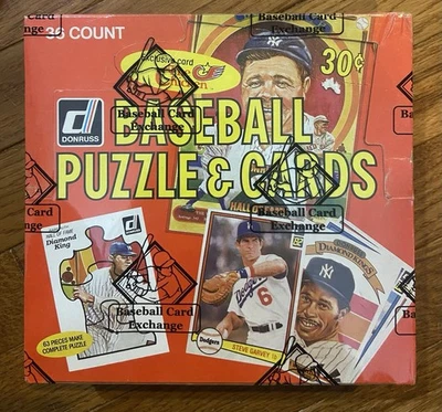 Donruss 1982 béisbol caja de cera sin abrir BBCE Cal Ripken Jr novato radiocontrol Foto 1 de 4